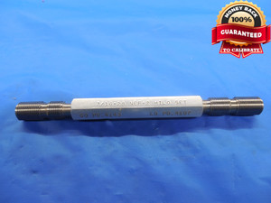 7/16 28 NEF 2 HILO SET THREAD PLUG GAGE .4375 GO NO GO P.D.'S = .4143 & .4107