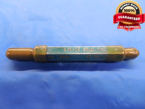 3/8 16 STUD THD. THREAD PLUG GAGE .375 .3750 GO NO GO P.D.'S = .3324 & .3355