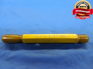 M10 X 1.5 SPL METRIC THREAD PLUG GAGE 10.0 GO NO GO P.D.'S = 9.1013 & 9.2179