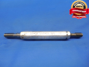 10 32 UNF 2B SPECIAL THREAD PLUG GAGE #10 .190 GO NO GO P.D.'S = .1712 & .1736