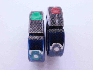 M22 X 1.5 6g METRIC THREAD RING GAGES 22 GO NO GO P.D.'S = 20.994 & 20.854 CHECK - DW1009FC