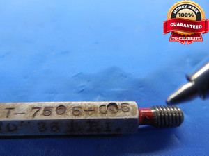 0.17 36 THREAD PLUG GAGE .17 GO NO GO P.D.'S = .1522 & .1531  .170"-35 TOOL