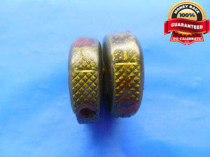 0.036 120 NS 2 THREAD RING GAGES .036 GO NO GO P.D.'S = .0306 & .0294 UNS-2 TOOL