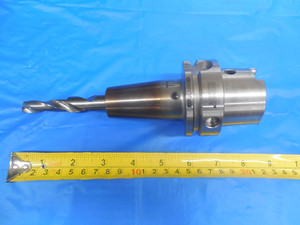 HSK63A 14 mm I.D. SHRINK FIT TOOL HOLDER HSK63AHPVTTHT14090M W/ COOLING TUBE