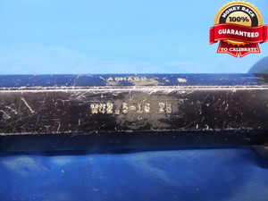 W42.5 16 2B WITWORTH FORM 55 DEGREE THREAD PLUG GAGE GO NO GO PDS= 41.493 41.642