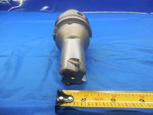 JEL HSK63A 32 mm INTEGRAL 4 FLUTE DIAMOND TIPPED END MILL TOOL HOLDER PKD D32/R3