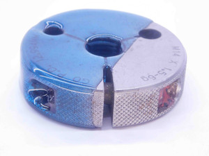 M14 X 1.5 6g METRIC THREAD RING GAGE 14 GO ONLY P.D. = 12.994 INSPECTION CHECK - DW1330FC