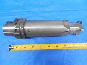 KENNAMETAL HSK63A 46 mm INTEGRAL CARBIDE TIPPED END MILL TOOL HOLDER 60619876