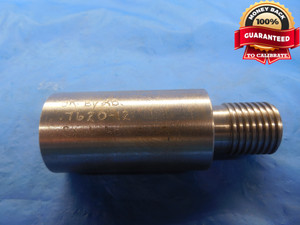 SHOP MADE .762 12 NA 2G STUB ACME THREAD PLUG GAGE 0.762 .7620"-12 QUALITY TOOL