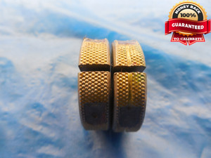 6 40 NF SPL SPECIAL THREAD RING GAGES #6 .138 GO NO GO P.D.'S = .1105 & .1179