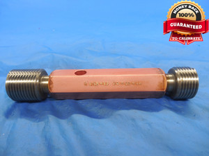 1 1/16 12 UN 3B LEFT HAND THREAD PLUG GAGE 1.0625 GO NO GO PDS = 1.0084 & 1.0139