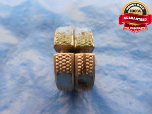10 24 NC 3A THREAD RING GAGES #10 .190 GO NO GO P.D.'S = .1629 & .1604 UNC-3A