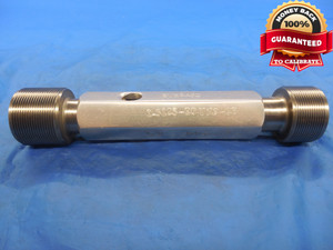 1 5/16 20 UNS 2B B/P LEFT HAND THREAD PLUG GAGE 1.3125 GO NOGO = 1.2830 & 1.2881