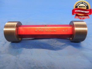1.767 18 NS 3B LEFT HAND THREAD PLUG GAGE GO NO GO P.D.'S = 1.7309 & 1.7334 LH
