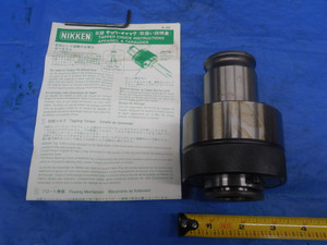 NIKKEN ZK38 1 3/8 U TAP TAPPER COLLET ADAPTER CNC TAPPING TENSION COMPRESSION