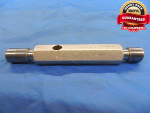 9/16 27 NS 2 THREAD PLUG GAGE .5625 GO NO GO P.D.'S = .5384 & .54250 UNS-2 TOOL