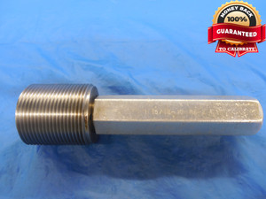 1 15/16 10 NS 2 LEFT HAND THREAD PLUG GAGE 1.9375 GO ONLY P.D. = 1.8725 L.H.