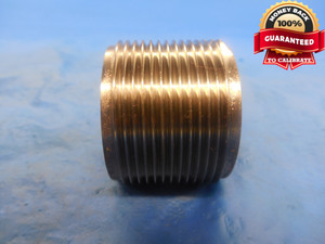 1 11/16 12 UNJ 3B MOD THREAD PLUG GAGE 1.6875 GO ONLY P.D. = 1.6334 NJ-3B