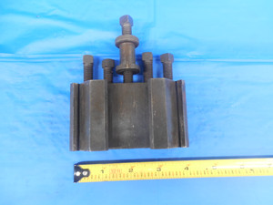 QUICK CHANGE LATHE TOOL BLOCK HOLDS 1-1/8" OR SHORTER ALORIS ? 1.30 T SLOT 1.125