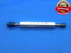 8 32 UNC 3B STI HELICOIL THREAD PLUG GAGE #8 .164 GO NO GO PD'S = .1843 & .1862 - DW1972FC
