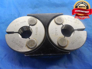 3/4 16 NF 3 MODIFIED THREAD RING GAGES .75 GO NO GO P.D.'S = .7109 & .7077 UNF-3
