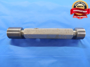 13/16 30 NS 2 THREAD PLUG GAGE .8125 GO NO GO P.D.'S = .7909 & .7953 UNS-2 TOOL