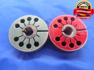 .531 32 NS 2 THREAD RING GAGES .5312 17/32 GO NO GO P.D.'S = .5107 & .5066