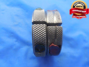 .264 32 UNS 2A THREAD RING GAGES .2640 GO NO GO P.D.'S = .2427 & .2395 NS-2A