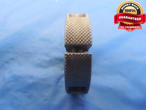 3/8 24 UNF PREPLATE THREAD RING GAGE .375 NO GO ONLY P.D. = .3460 NF QUALITY