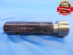 1 3/8 20 UN 2B PREPLATE THREAD PLUG GAGE 1.375 NO GO ONLY P.D. = 1.3497 N-2B