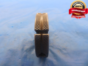 7/16 20 NF 1 THREAD RING GAGE .4375 NO GO ONLY P.D. = .3984 7/16"-20 TOOL NF-1