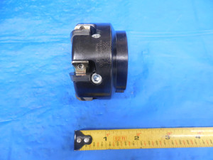63 mm DIA 22 mm PILOT 10 mm KEY DIAMOND TIPPED INDEXABLE FACE MILL 60890430 63mm