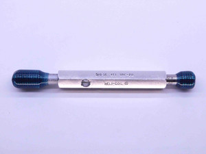 3/8 16 UNC 2B STI HELICOIL THREAD PLUG GAGE .375 GO NO GO P.D.'S = .4156 & .4203 - DW2585RD