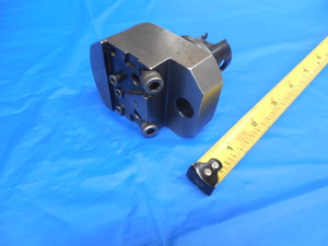 USED ISCAR KM40 MAHP BORING HEAD ADAPTER KM 40 BORE CNC MACHINE SHOP TOOLING