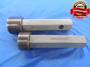 1.735 11 NPS PIPE THREAD PLUG GAGE GO NO GO P.D.'S = 1.6645 & 1.6727 TOOL