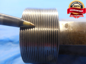 BUDGET 1 13/16 24 THREAD PLUG GAGE 1.8125 GO NO GO P.D.'S = 1.7854 & 1.7887