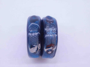 8 32 UNC 3A THREAD RING GAGES #8 .164 .1640 GO NO GO P.D.'S = .1437 & .1415 - DW2946RD