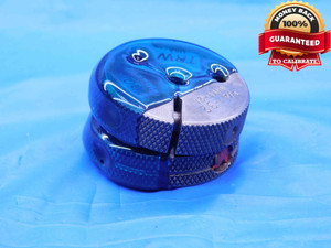 1/4 32 UNEF 2A THREAD RING GAGES .25 .250 .2500 GO NO GO P.D.'S = .2287 & .2255 - DW3007RD
