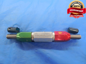 7/16 14 UNC 5B THREAD PLUG GAGE .4375 GO NO GO P.D.'S = .3911 & .3929 NC-5B