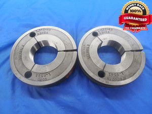 1.572 48 NS 2A THREAD RING GAGES GO NO GO P.D.'S = 1.5585 & 1.5541 UNS-2A