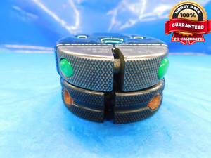 9/16 24 NS 3 THREAD RING GAGES .5625 GO NO GO P.D.'S = .5354 & .5324 UNS-3 CHECK - DW3057RD