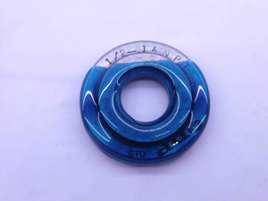 1/2 14 NPT L1 PIPE THREAD RING GAGE .5 .50 .500 .5000 N.P.T. NATIONAL TAPER - 1214NPTL1R1