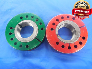 1.5670 16 UNS 3A THREAD RING GAGES 1.567 GO NO GO P.D.'S = 1.5256 & 1.5211 NS-3A - DW3214RD