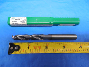 NEW 23/64 DIA SOLID CARBIDE DRILL BIT TIALN COATED USA PRECISION TWIST DRILL PTD