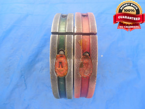 2.3739 11 1/2 UNS 3A THREAD RING GAGES GO NO GO P.D.'S = 2.3174 & 2.3105 NS-3A - DW3488RD