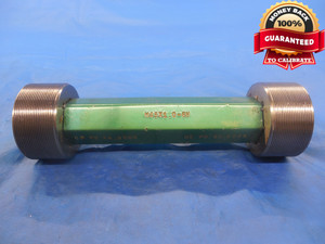 M45 X 1 6H METRIC THREAD PLUG GAGE 45.0 1.0 GO NO GO P.D.'S = 44.3505 & 44.5243 - DW3517RD