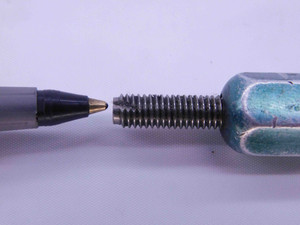 10 32 UNF 2B THREAD PLUG GAGE #10 .190 .1900 GO NO GO P.D.'S = .1697 & .1736 - DW3564BU