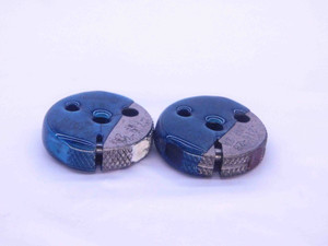 12 28 UNF 2A THREAD RING GAGES #12 .216 .2160 GO NO GO P.D.'S = .1918 & .1886 - DW3620RD