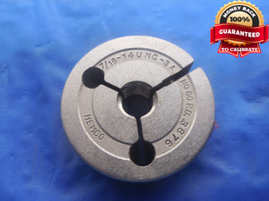 7/16 14 UNC 3A THREAD RING GAGE .4375 NO GO ONLY P.D. = .3876 NC-3A INSPECTION - DW3698BU