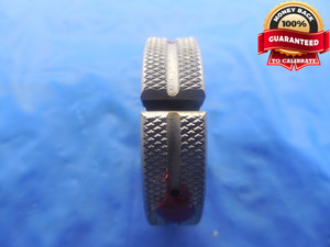 7/16 14 UNC 3A THREAD RING GAGE .4375 NO GO ONLY P.D. = .3876 NC-3A INSPECTION - DW3698BU
